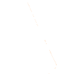 Night-time road noise heatmap for DL15 0TF
