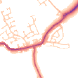 Daytime road noise heatmap for DL15 0UP