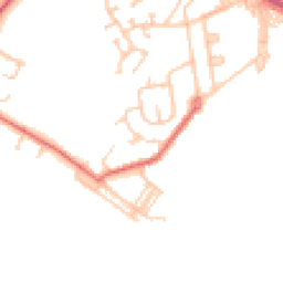 Daytime road noise heatmap for DL15 0XD