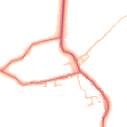 Daytime road noise heatmap for DL15 0XF