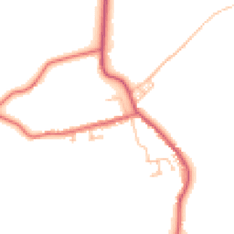 Daytime road noise heatmap for DL15 0XR