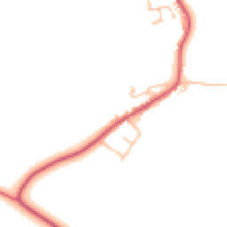 Daytime road noise heatmap for DL15 0XW