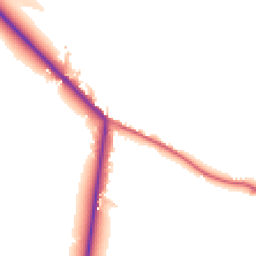 Daytime road noise heatmap for DL15 8BW