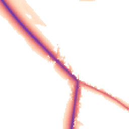 Daytime road noise heatmap for DL15 8DF