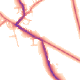 Daytime road noise heatmap for DL15 8ER