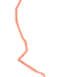 Night-time road noise heatmap for DL15 8GH