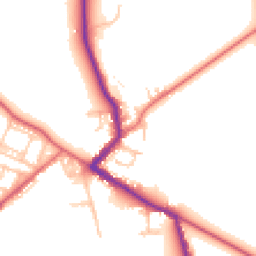 Daytime road noise heatmap for DL15 8HD
