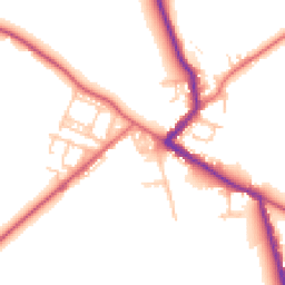 Daytime road noise heatmap for DL15 8HH
