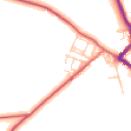 Daytime road noise heatmap for DL15 8HP
