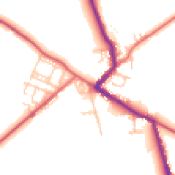 Daytime road noise heatmap for DL15 8HQ