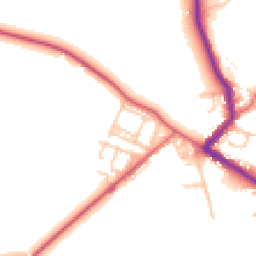 Daytime road noise heatmap for DL15 8HX