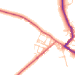 Daytime road noise heatmap for DL15 8JA