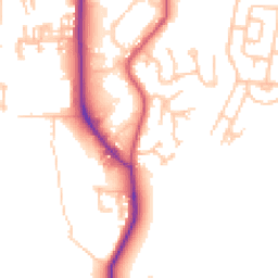 Daytime road noise heatmap for DL15 8JH