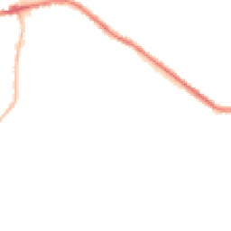 Night-time road noise heatmap for DL15 8PD