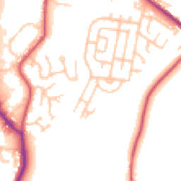 Daytime road noise heatmap for DL15 8PJ