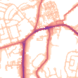 Daytime road noise heatmap for DL15 8QG
