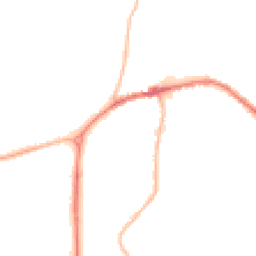 Night-time road noise heatmap for DL15 8QG