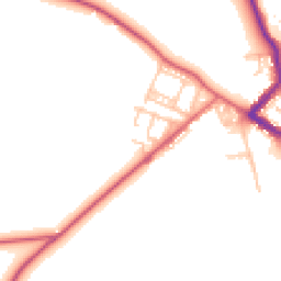 Daytime road noise heatmap for DL15 8RB