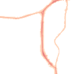Night-time road noise heatmap for DL15 9GG
