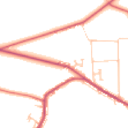 Daytime road noise heatmap for DL15 9QP