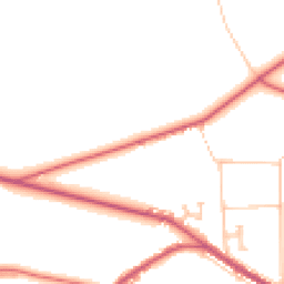 Daytime road noise heatmap for DL15 9QT