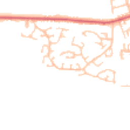 Daytime road noise heatmap for DL15 9TS