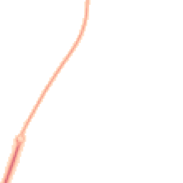 Night-time road noise heatmap for DL17 0FA