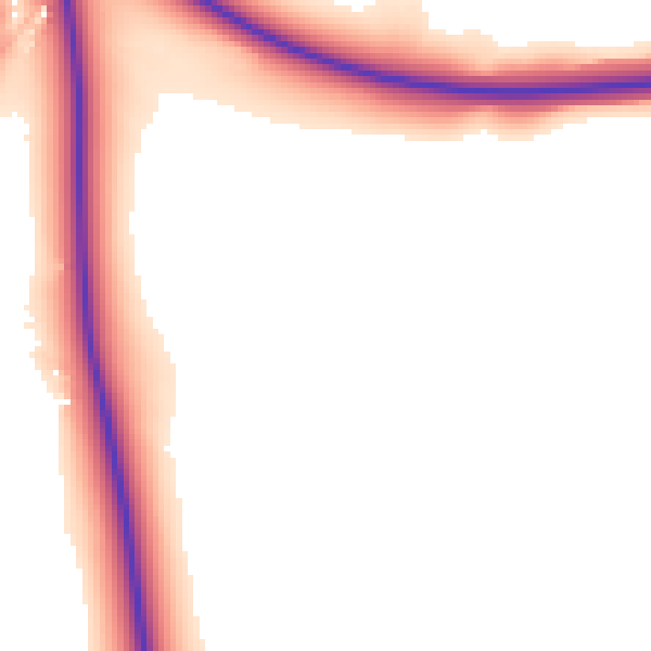 Daytime road noise heatmap for DL17 0NL