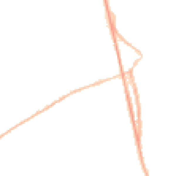 Night-time road noise heatmap for DL17 8NW