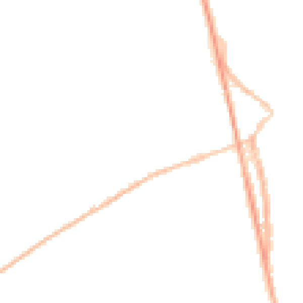 Night-time road noise heatmap for DL17 8PH