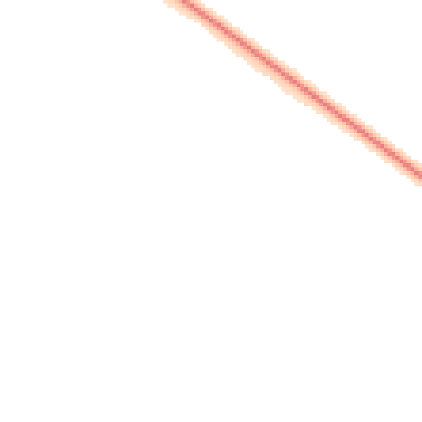 Night-time road noise heatmap for DL2 1JF