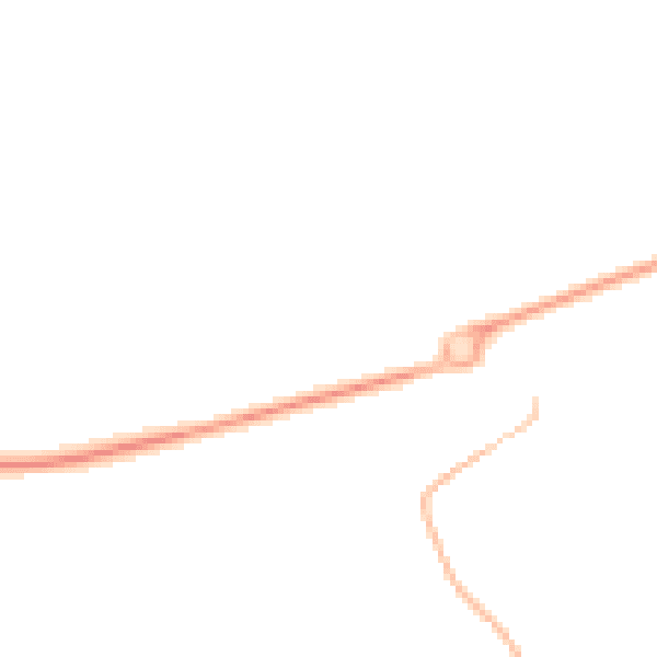 Night-time road noise heatmap for DL2 1RG