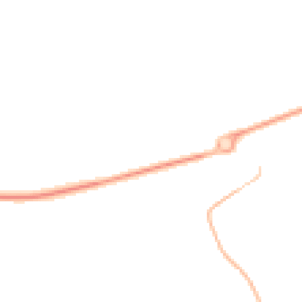 Night-time road noise heatmap for DL2 1RQ