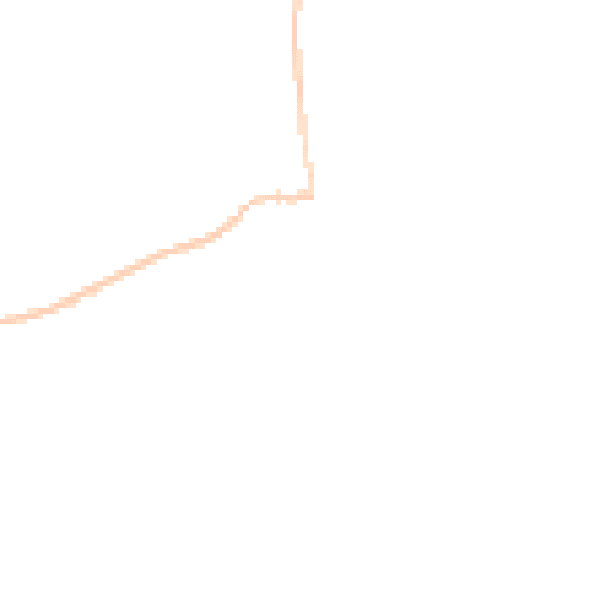 Night-time road noise heatmap for DL2 2JB