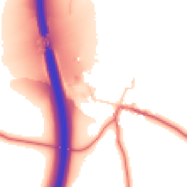 Daytime road noise heatmap for DL2 2RA