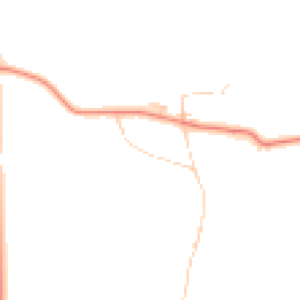 Daytime road noise heatmap for DL2 2RL