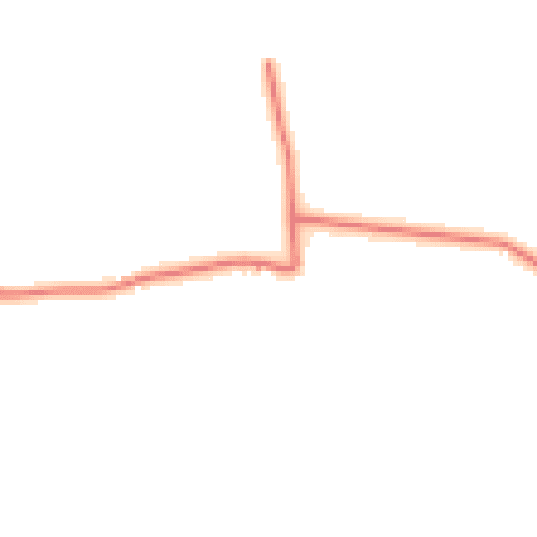 Daytime road noise heatmap for DL2 2UH