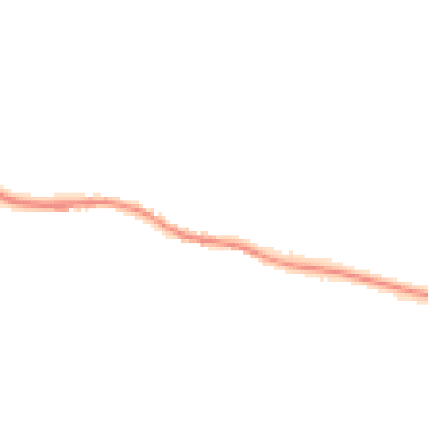 Night-time road noise heatmap for DL2 3DH