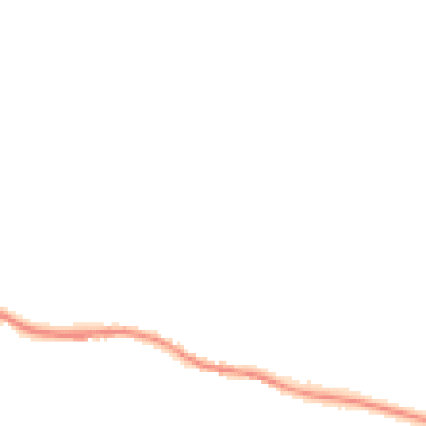 Night-time road noise heatmap for DL2 3EH