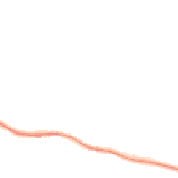 Night-time road noise heatmap for DL2 3EQ