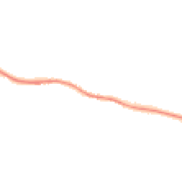Night-time road noise heatmap for DL2 3GB