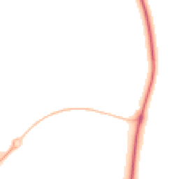 Night-time road noise heatmap for DL5 4AL