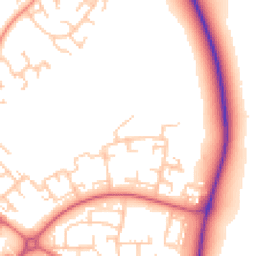 Daytime road noise heatmap for DL5 4AU