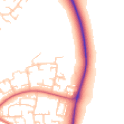 Daytime road noise heatmap for DL5 4BB