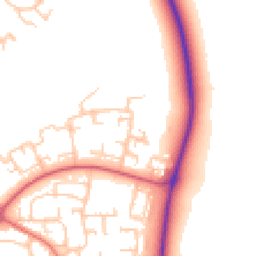 Daytime road noise heatmap for DL5 4BE