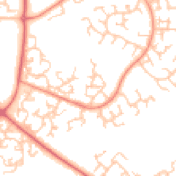 Daytime road noise heatmap for DL5 4BF