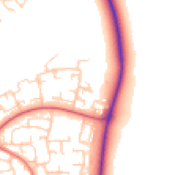 Daytime road noise heatmap for DL5 4BG