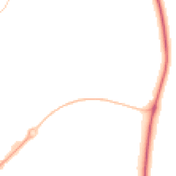 Night-time road noise heatmap for DL5 4BW