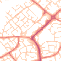 Daytime road noise heatmap for DL5 4DS