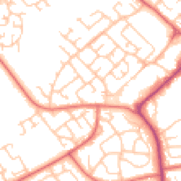 Daytime road noise heatmap for DL5 4ES